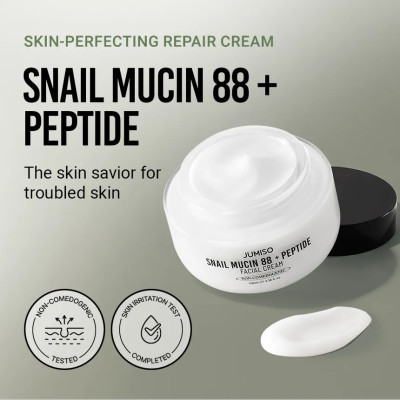 JUMISO Snail Mucin 88 + Peptide Facial Cream 100 ML